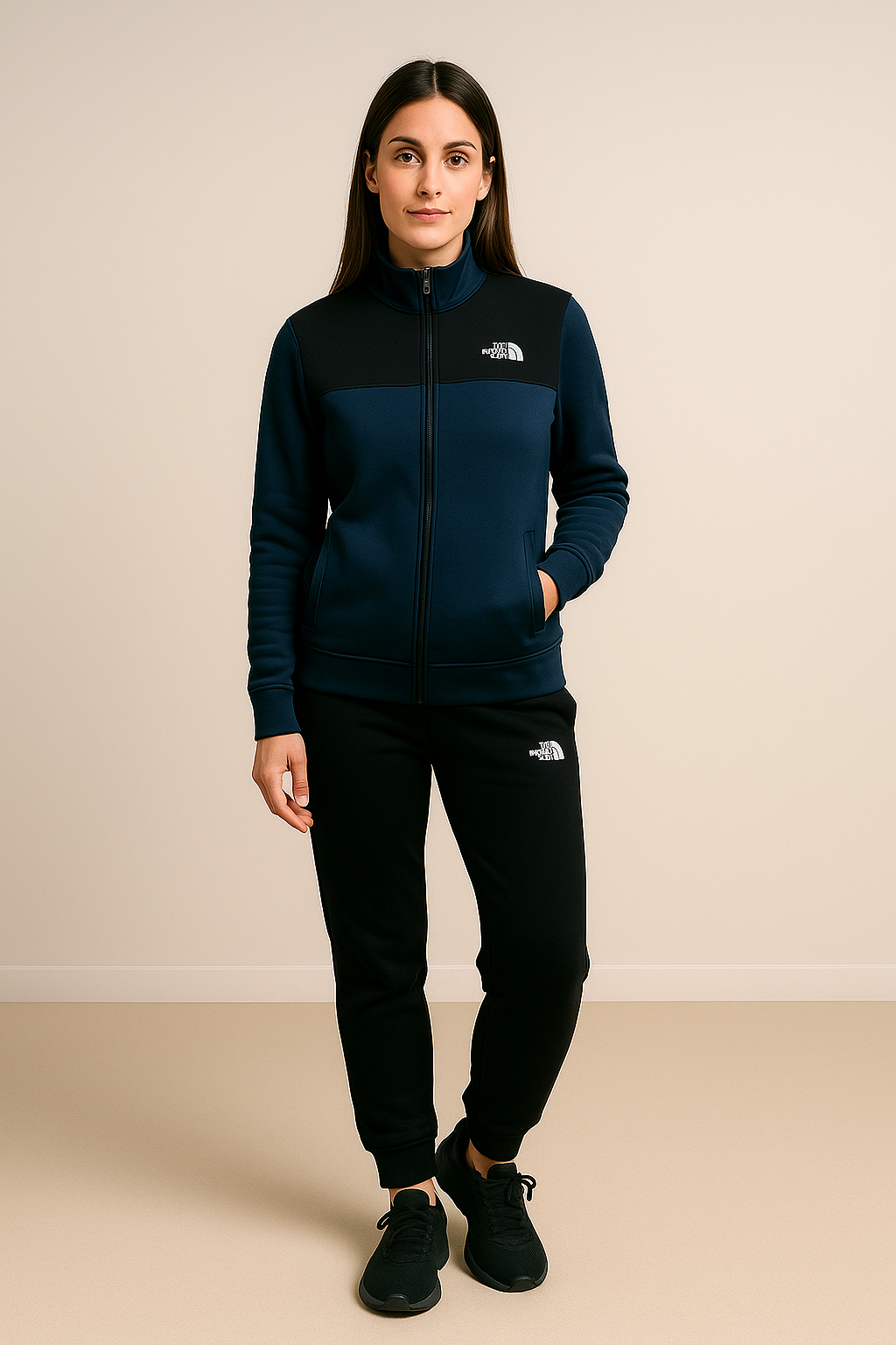 NF Premium Tracksuit Zink Black