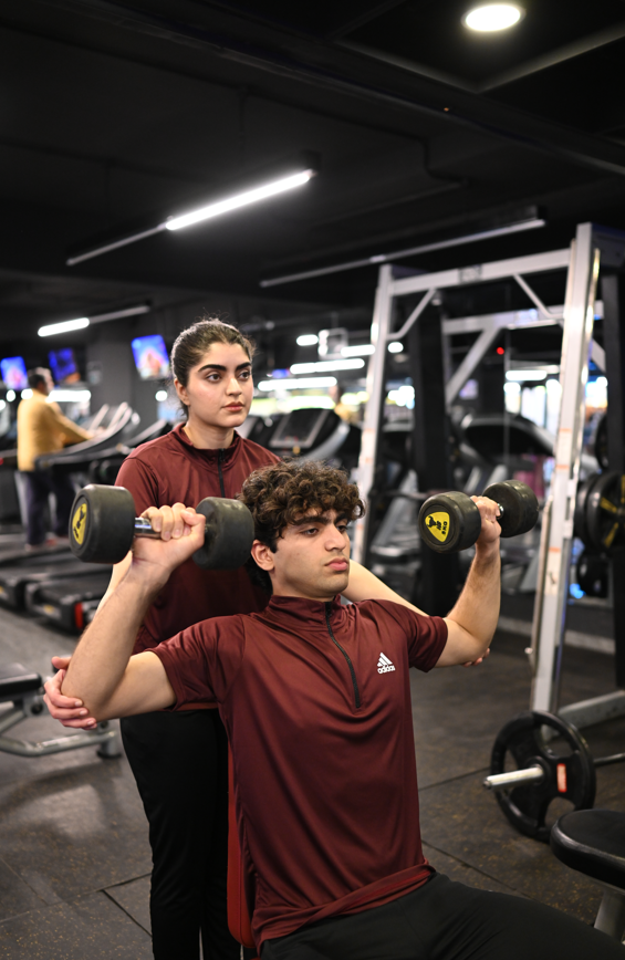 Adi Maroon With Black Trouser Dri-Fit Tracksuit-F