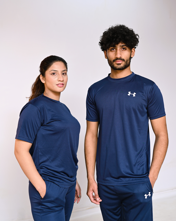 UA Dri-Fit Tracksuit Navy-F