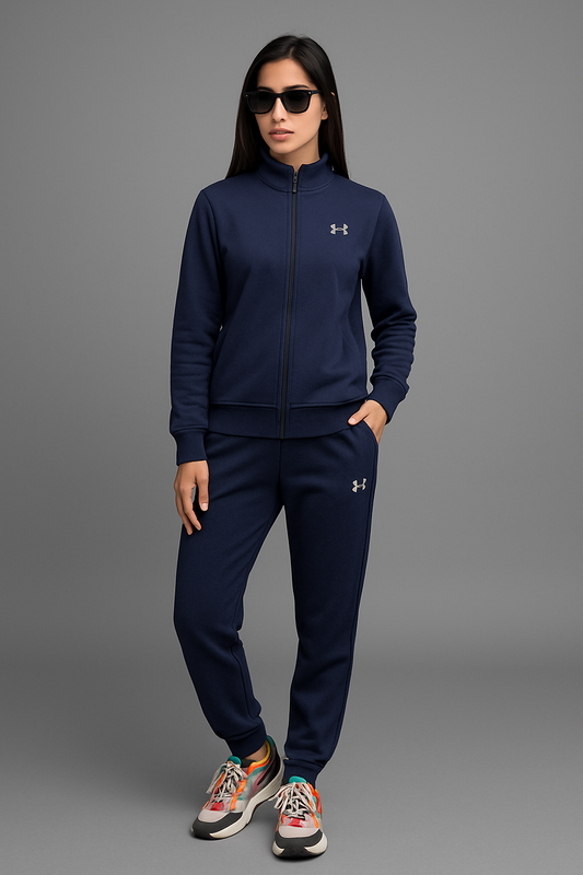UA Premium Tracksuit  F- Navy