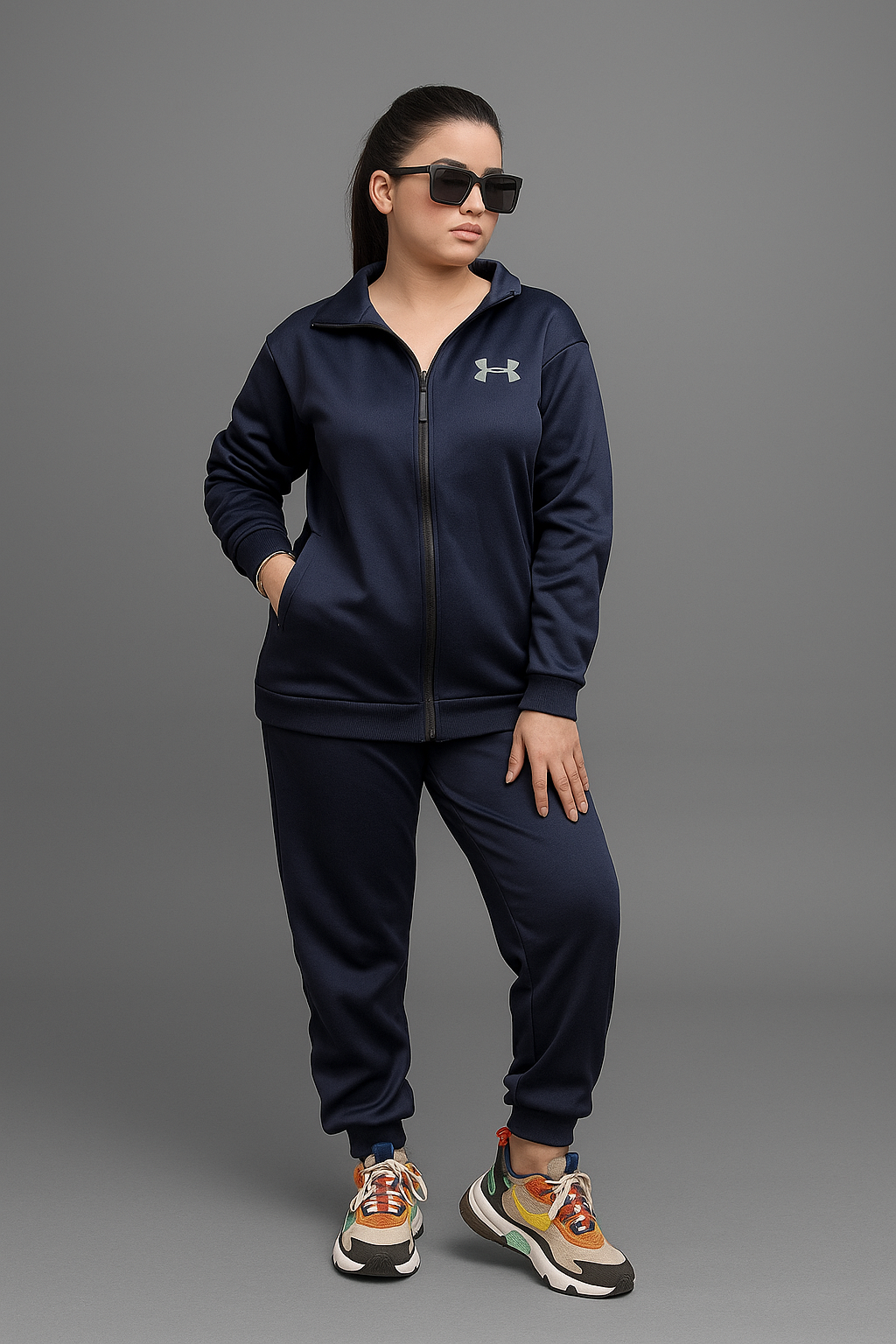 UA Premium Tracksuit - Navy