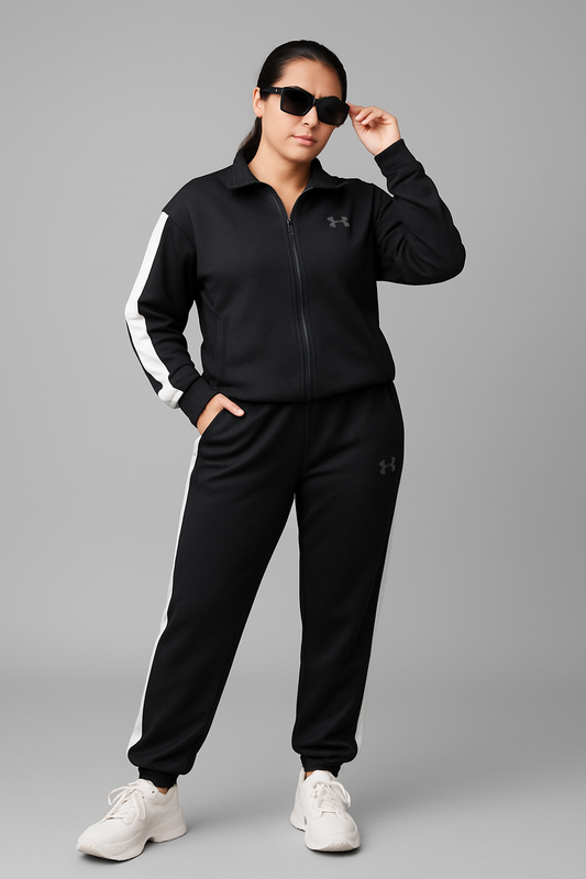 UA Premium Tracksuit F- Black