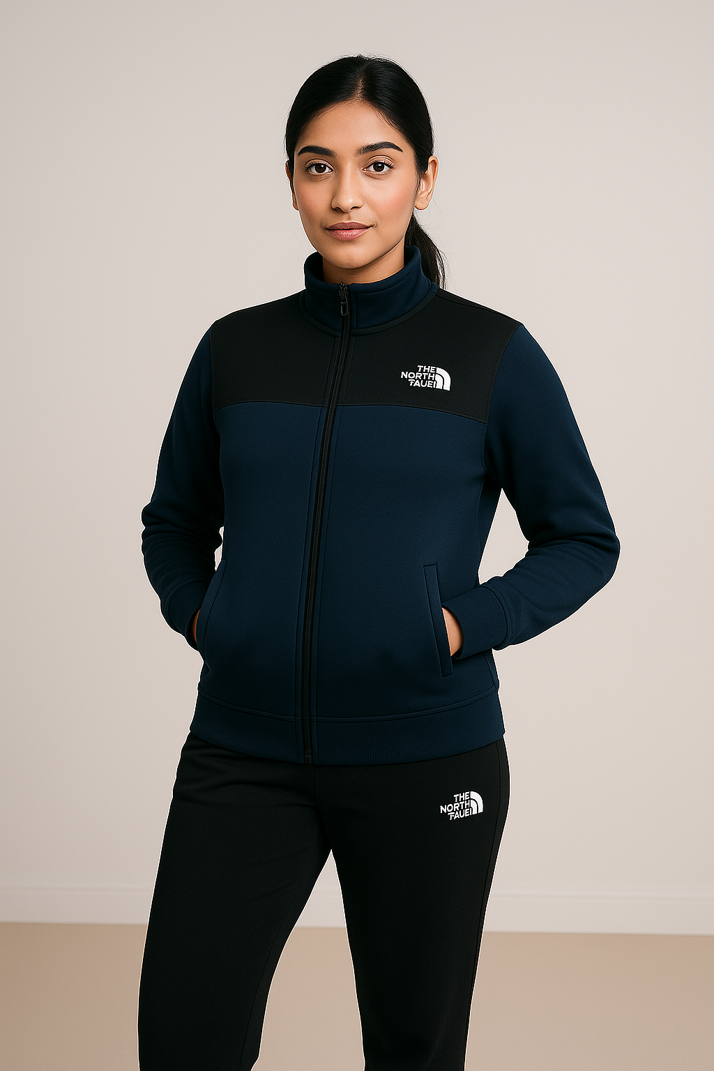 NF Premium Tracksuit Zink Black - F