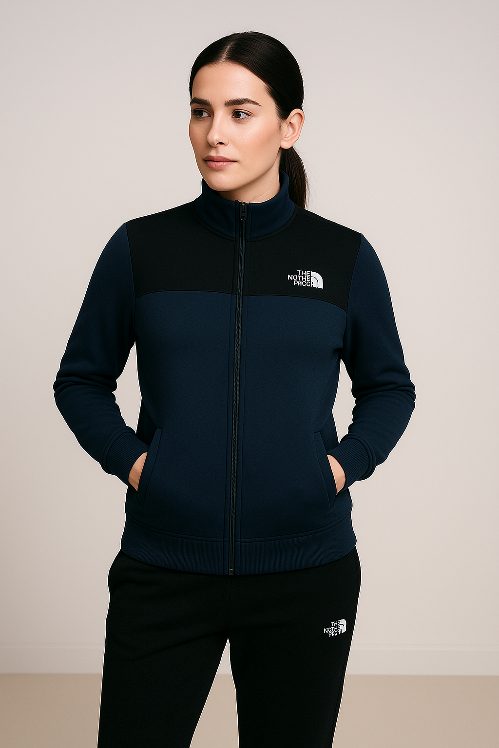 NF Premium Tracksuit Zink Black - F