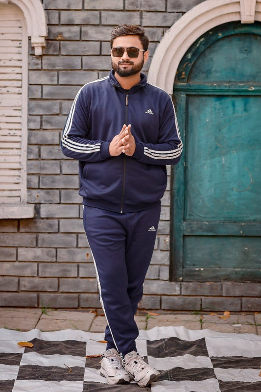 Adi Premium Tracksuit - Navy