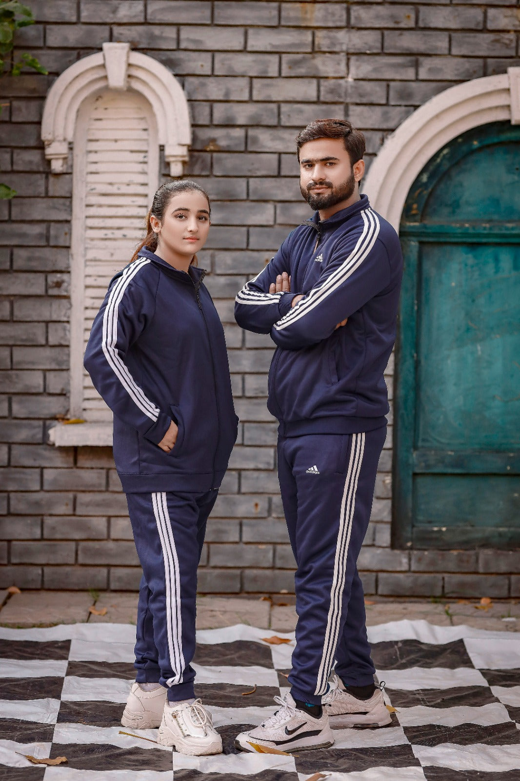 Adi Premium Tracksuit - Navy